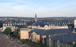 Blick von der Unterkunft