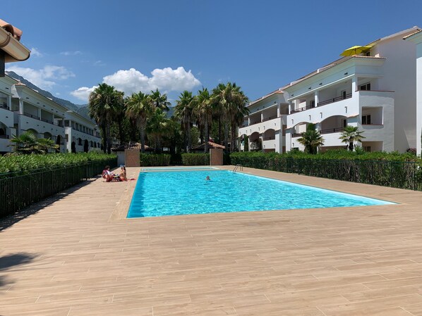 Alberca al aire libre 