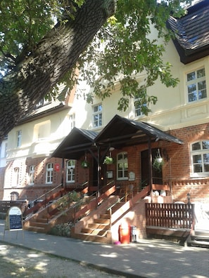 Entrada de la propiedad