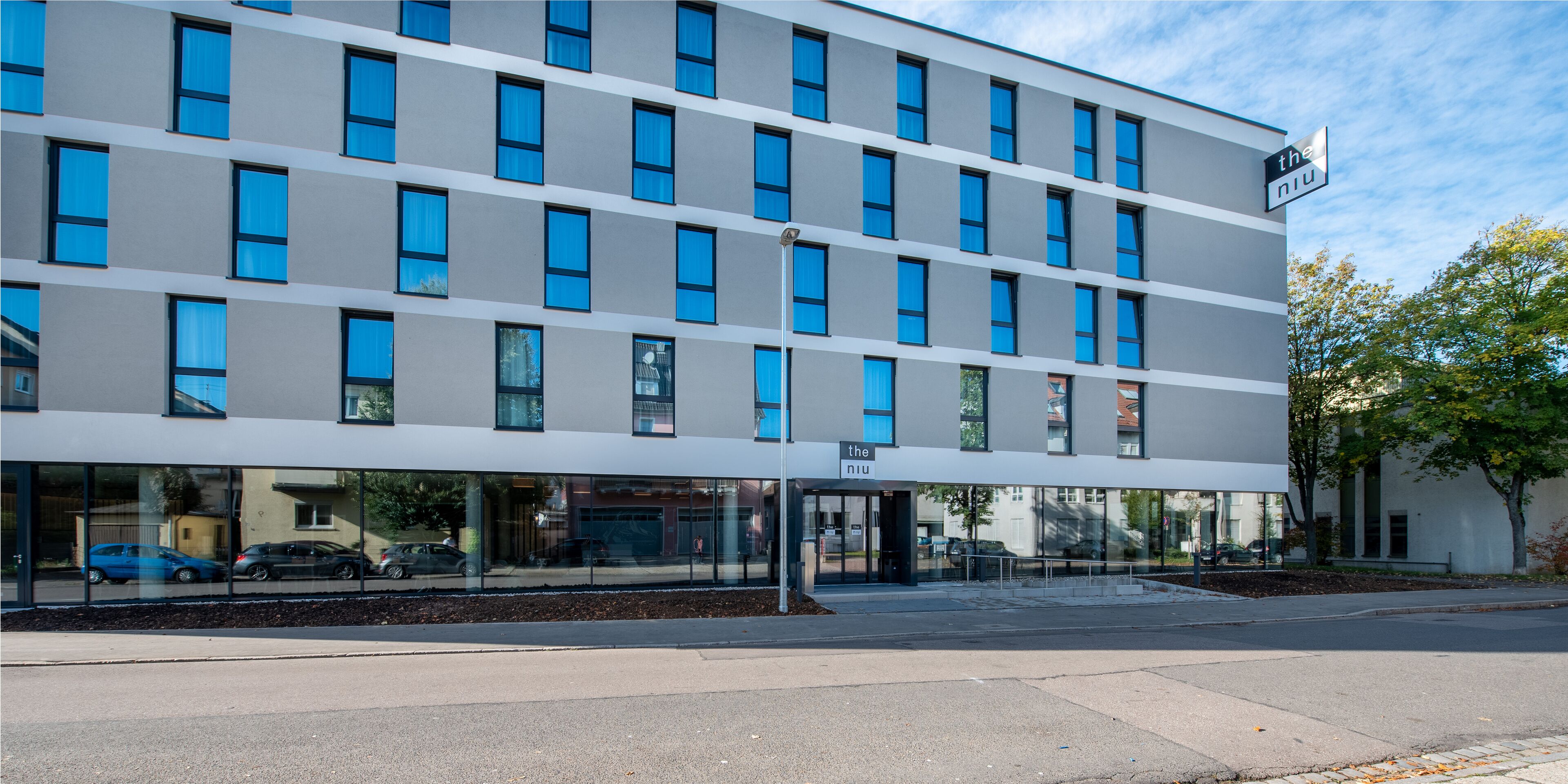 Fassade der Unterkunft