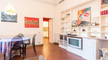 Apartment, 4 Bedrooms | Living area | TV