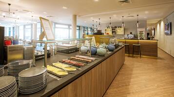 Daily buffet breakfast (EUR 17.00 per person)