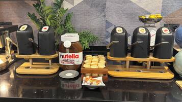 Daily buffet breakfast for a fee