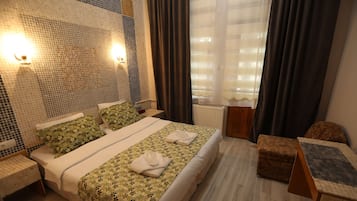 Individually decorated, individually furnished, blackout curtains