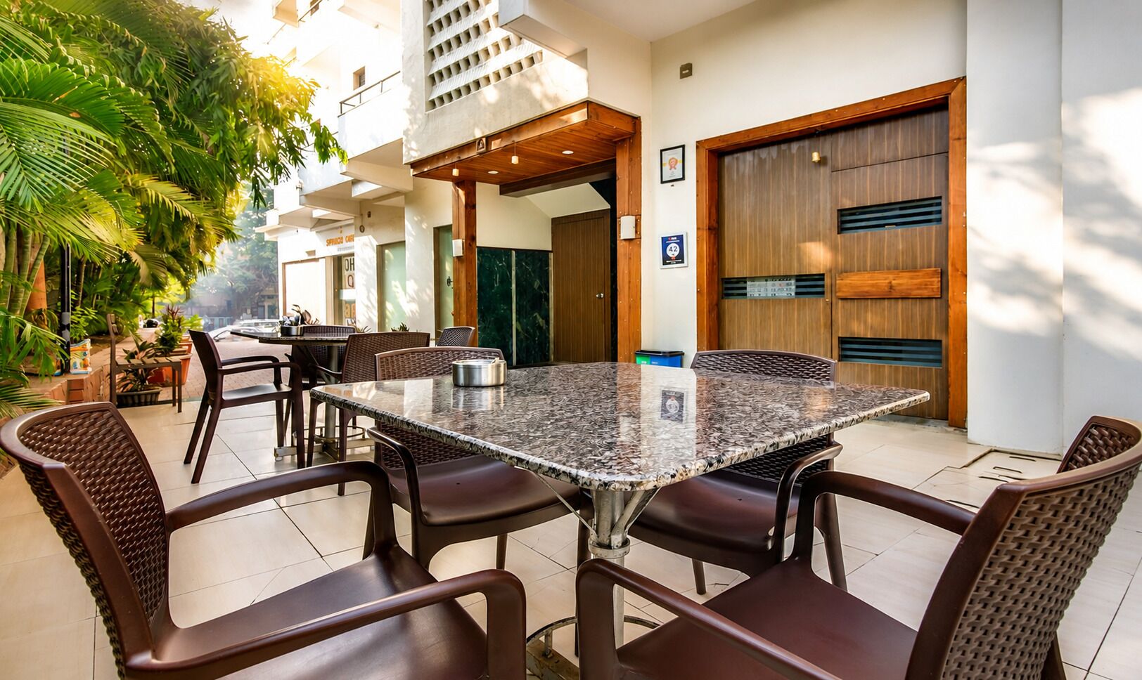Rooftop terrace
