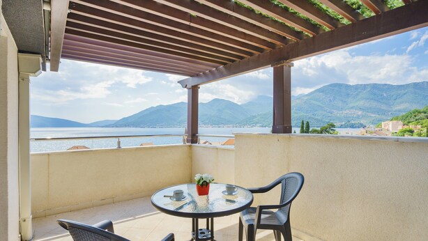 Comfort Apartment, Sea View | View from room - Tivat Apartments (Tivat)
