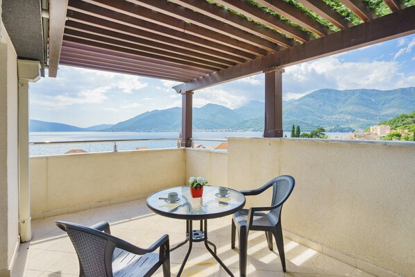 Comfort Apartment, Sea View | View from room - Tivat Apartments (Tivat)