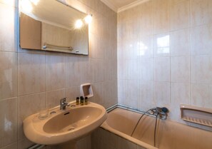 Towels, soap