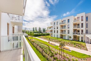 Studio (96C/11) | Balcony view - Apartamenty Sun & Snow Mila Baltica (Gdansk)