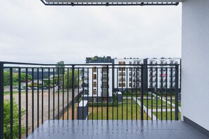 Departamento empresarial | Vista del balcón