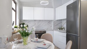 Studio (32 - ul. Wypoczynkowa 4) | Private kitchenette - Apartamenty Sun & Snow Neptun Park (Gdansk)