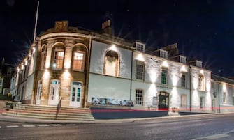 Front of property - evening/night