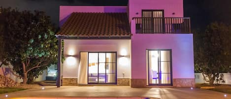 Front of property - evening/night