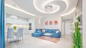 Apartment (6 - Jelitkowska 77) | Living area - Apartamenty Sun & Snow Jelitkowska (Gdansk)