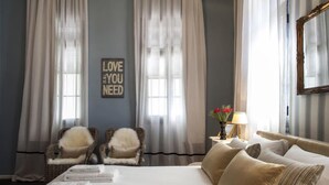 Exclusive-Apartment, 2 Schlafzimmer | 2 Schlafzimmer, hochwertige Bettwaren, Bügeleisen/Bügelbrett