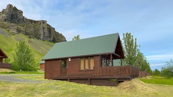 Ferienhaus, 2 Schlafzimmer | Blick auf die Berge