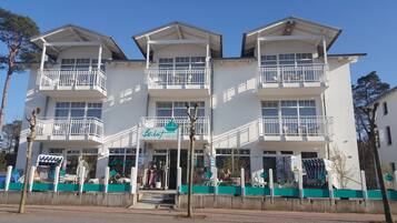 Fassade der Unterkunft