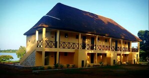 Voorkant van accommodatie