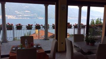 Blick von der Unterkunft