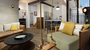 Comfort-Apartment, 2 Schlafzimmer | Wohnbereich