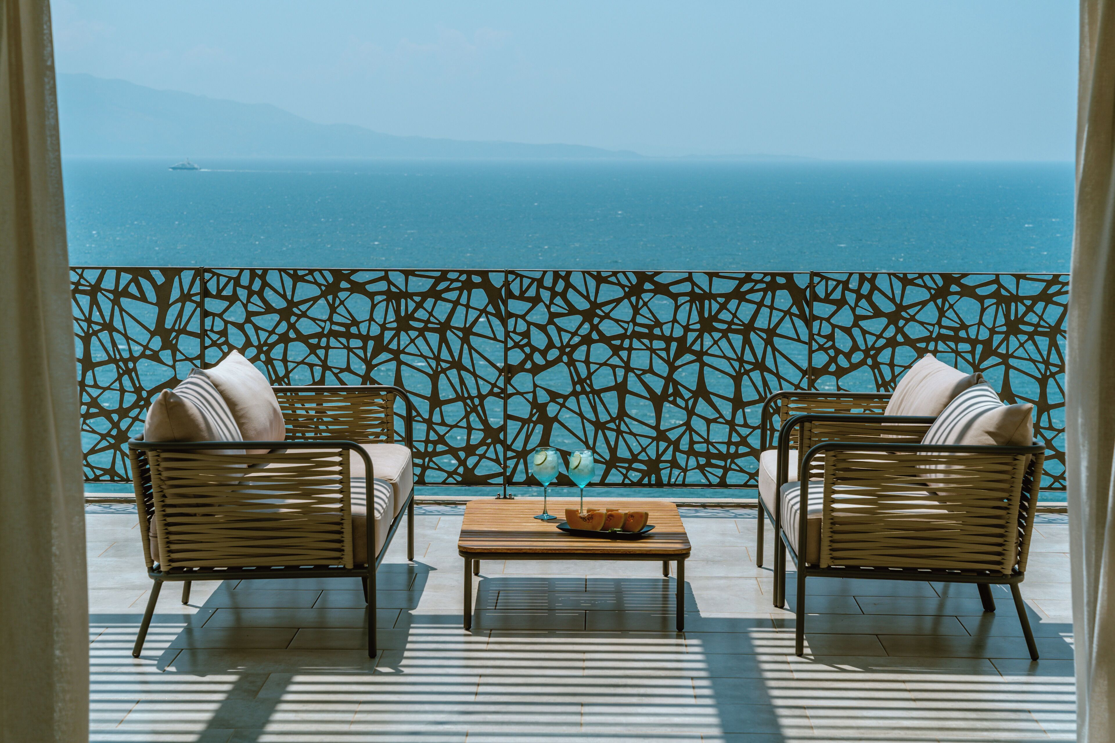 Glow Suite, Terrace, Sea View | Balcony