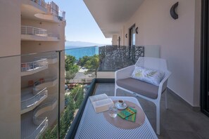 Uitzicht vanaf balkon