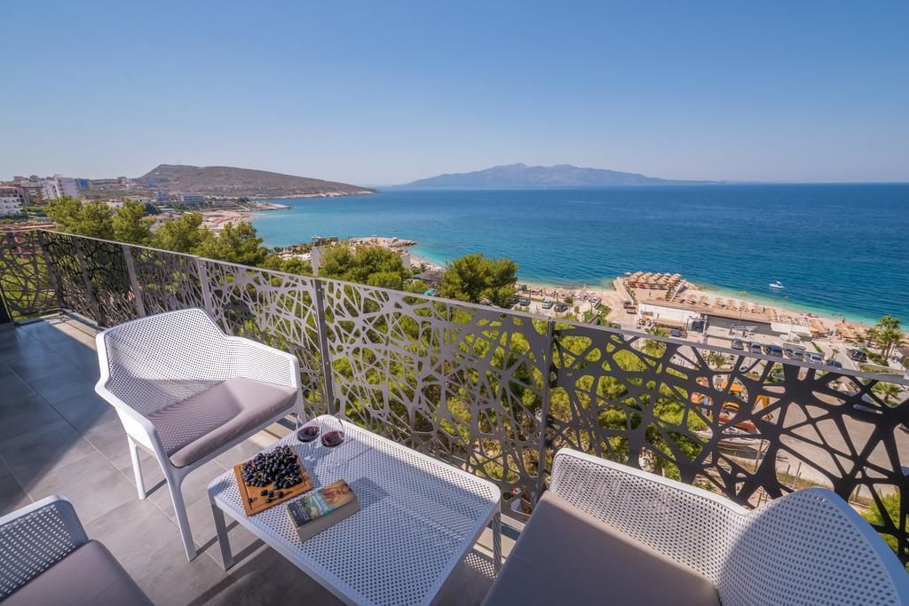 superior suite, balcony, sea view | view from room