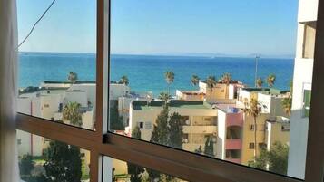 Blick von der Unterkunft