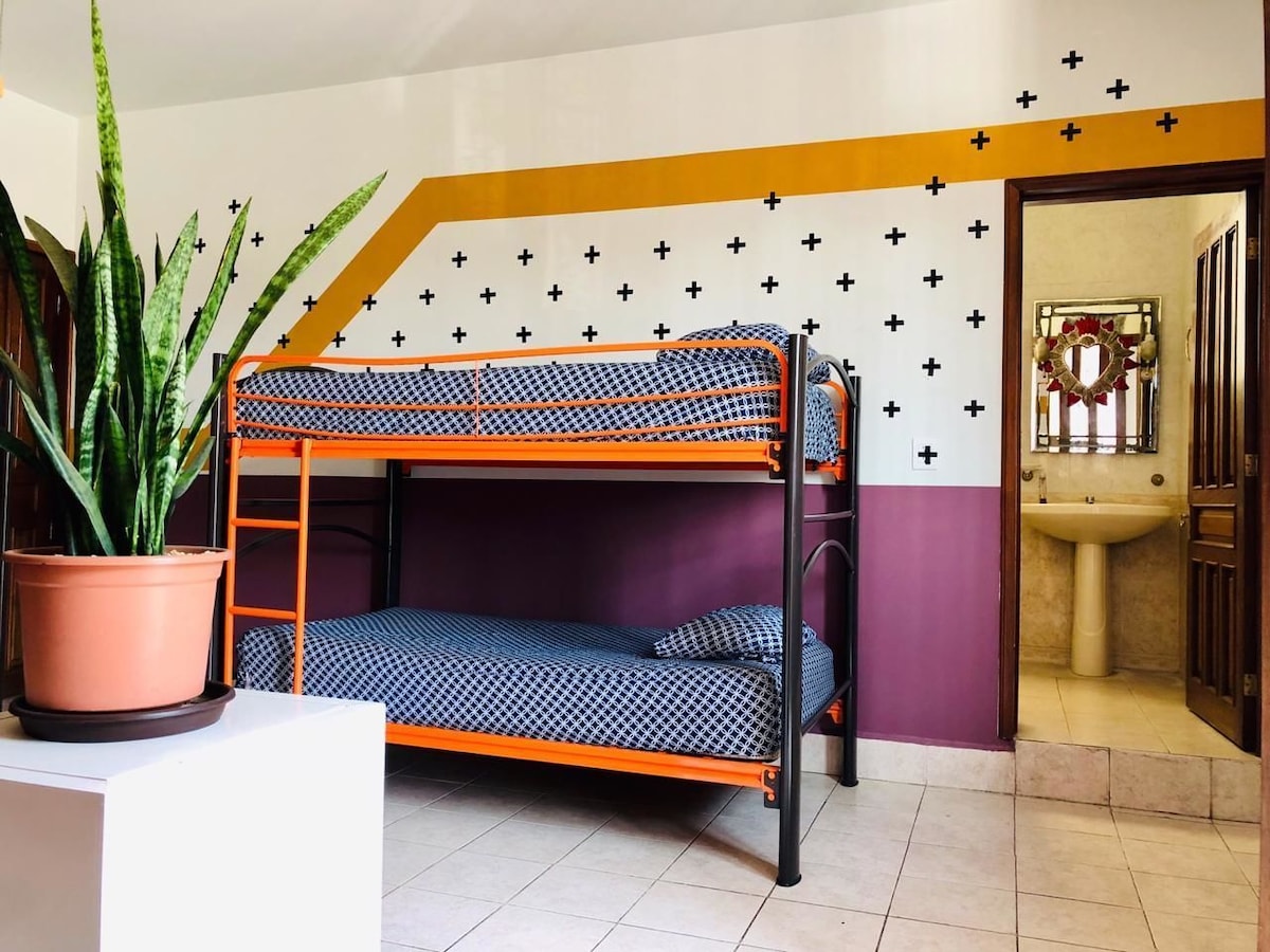 bunk beds in oaxaca hostal central hostel | Best Places to Stay in Oaxaca City