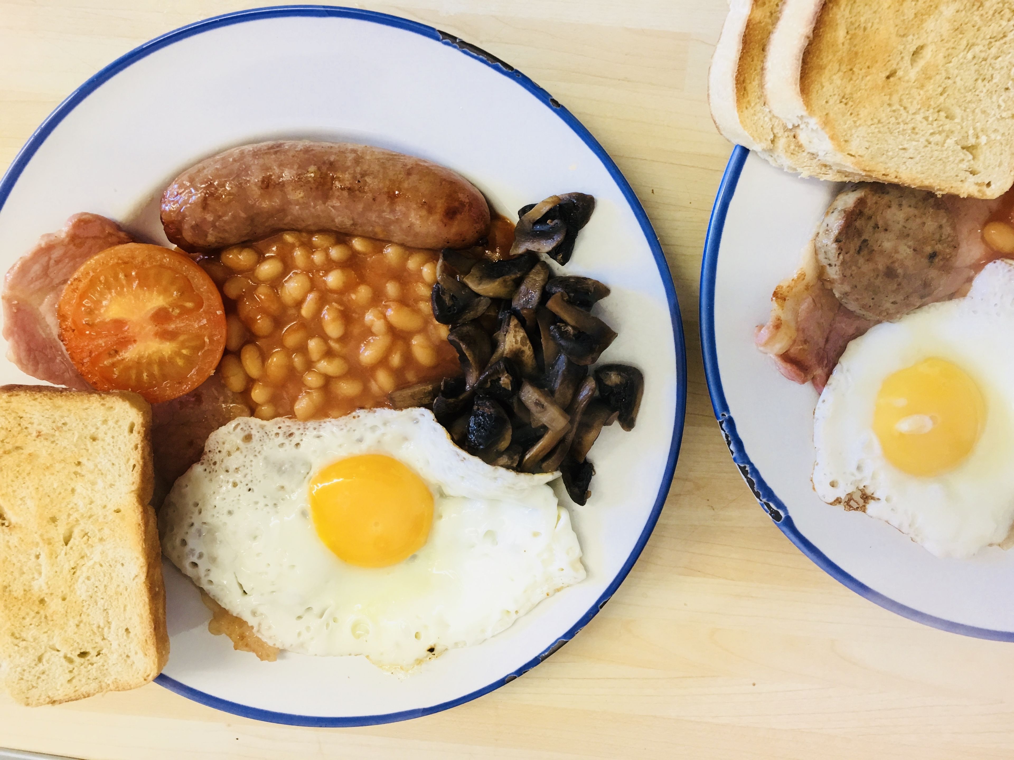 free daily full breakfast