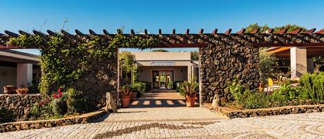 Façade de l’hébergement