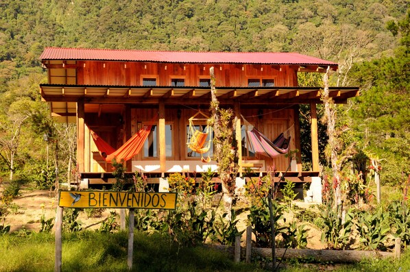 Fassade der Unterkunft