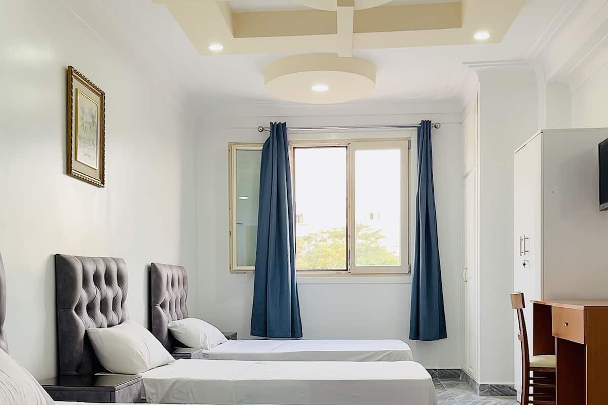 Classic Triple Room, 3 Twin Beds | Minibar, desk, laptop workspace, blackout drapes