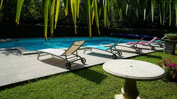 Seasonal outdoor pool