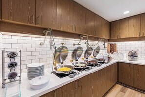 Kontinental frokost er inkludert hver dag