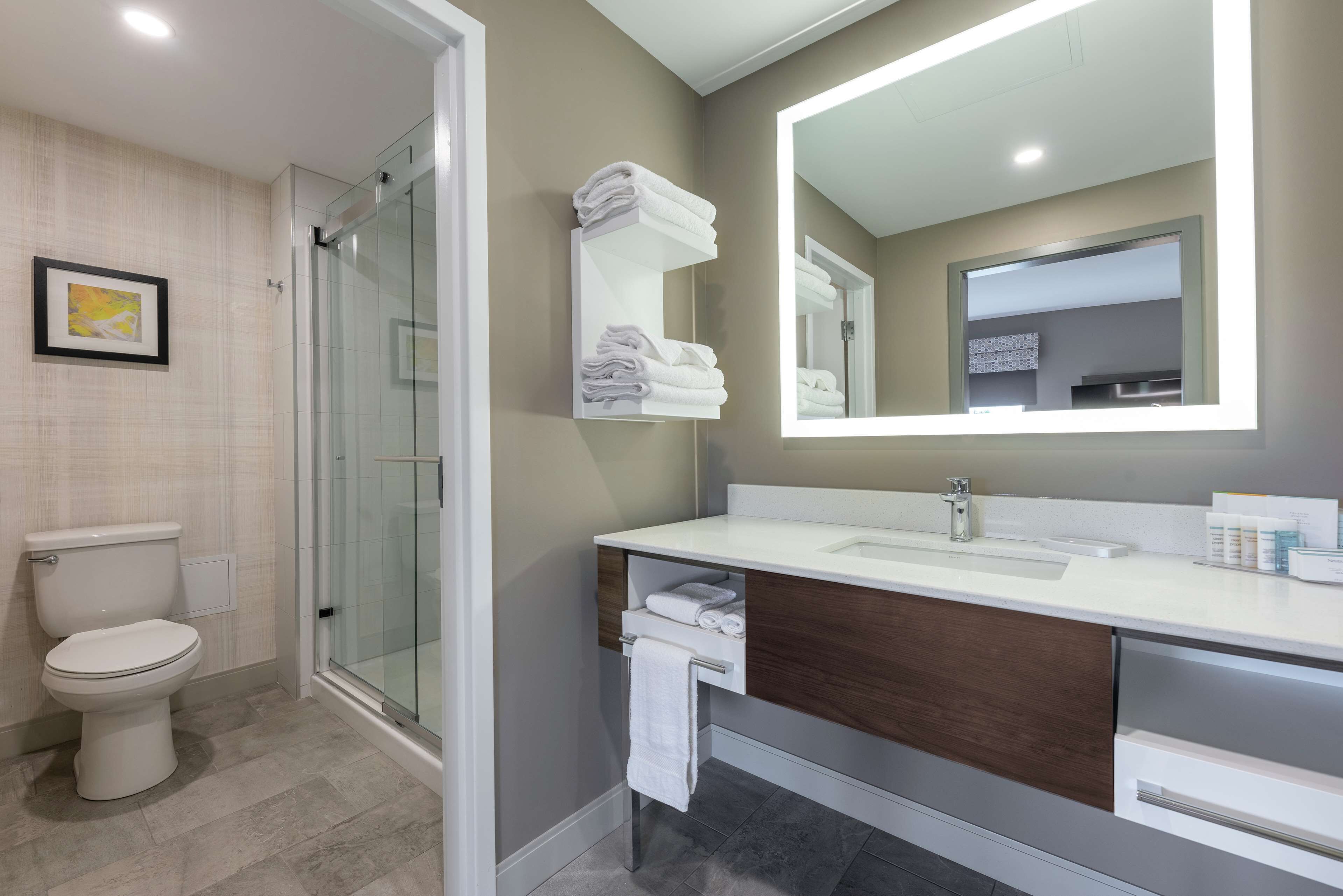 Studio Suite, 1 King Bed | Bathroom shower