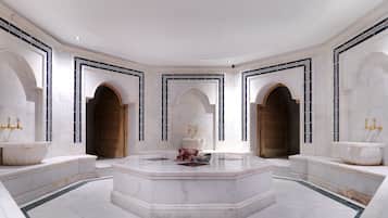 Turkish bath/hammam, massages