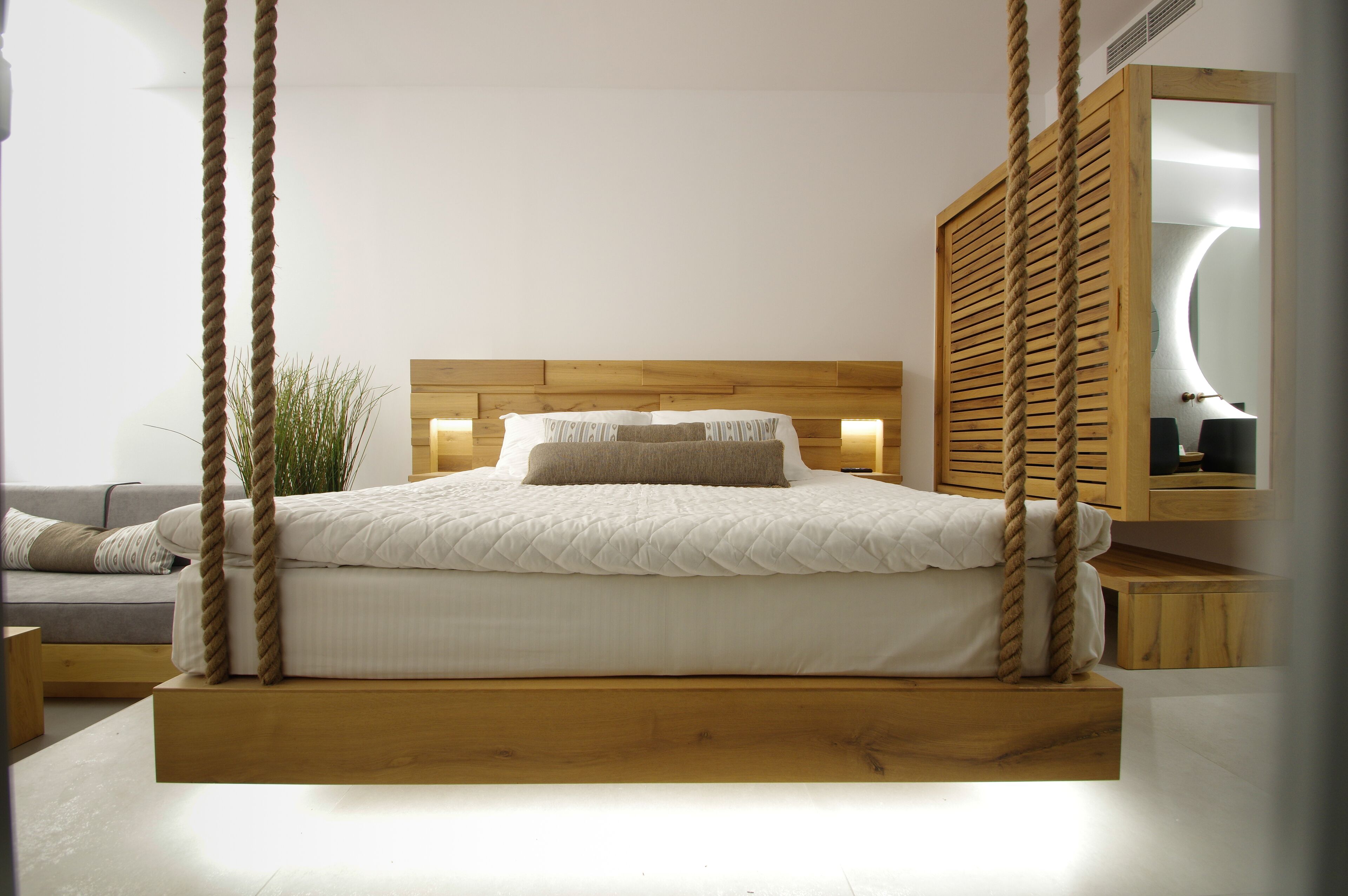 Suíte estúdio presidencial, 1 quarto, vista para a praia | Roupas de cama de algodão egípcio, roupas de cama premium