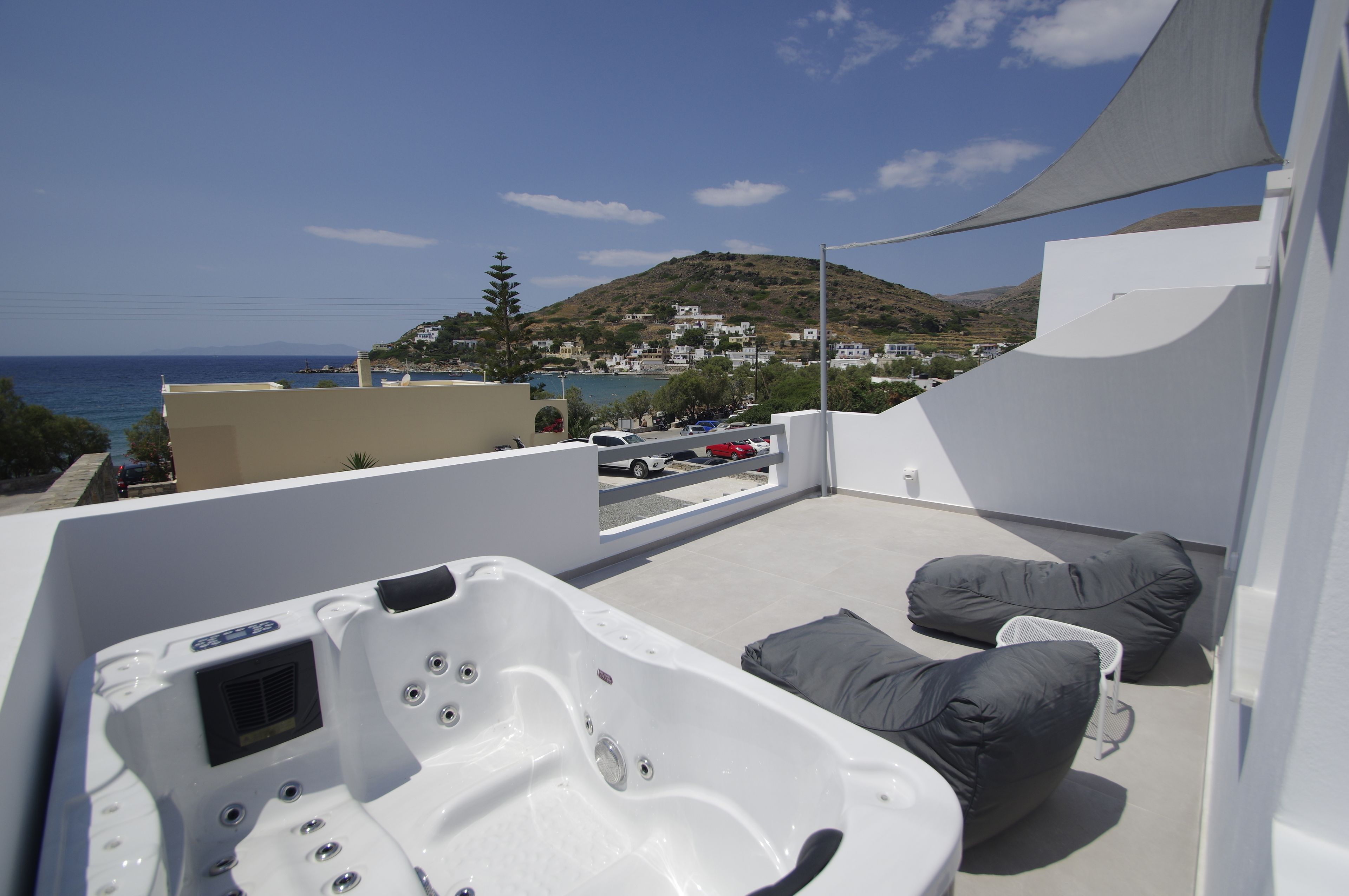 Bañera de hidromasaje privada