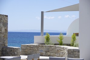 Terrace/patio - Oro Suites (Syros)