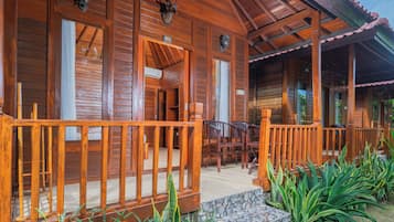 Bungalou Deluxe, 1 dormitori | Minibar, escriptori, wifi gratuïta i roba de llit