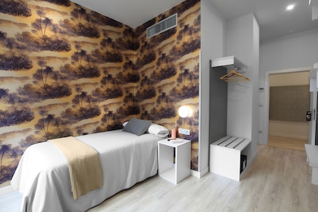 Basic Single Room | Down comforters, in-room safe, individually decorated