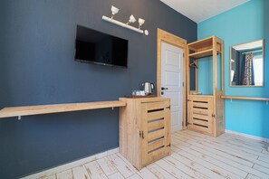 Phòng đôi Tiêu chuẩn, quang cảnh thành phố | 1 phòng ngủ, két bảo mật tại phòng, bàn 