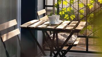Standard Double Room, City View | Balcony