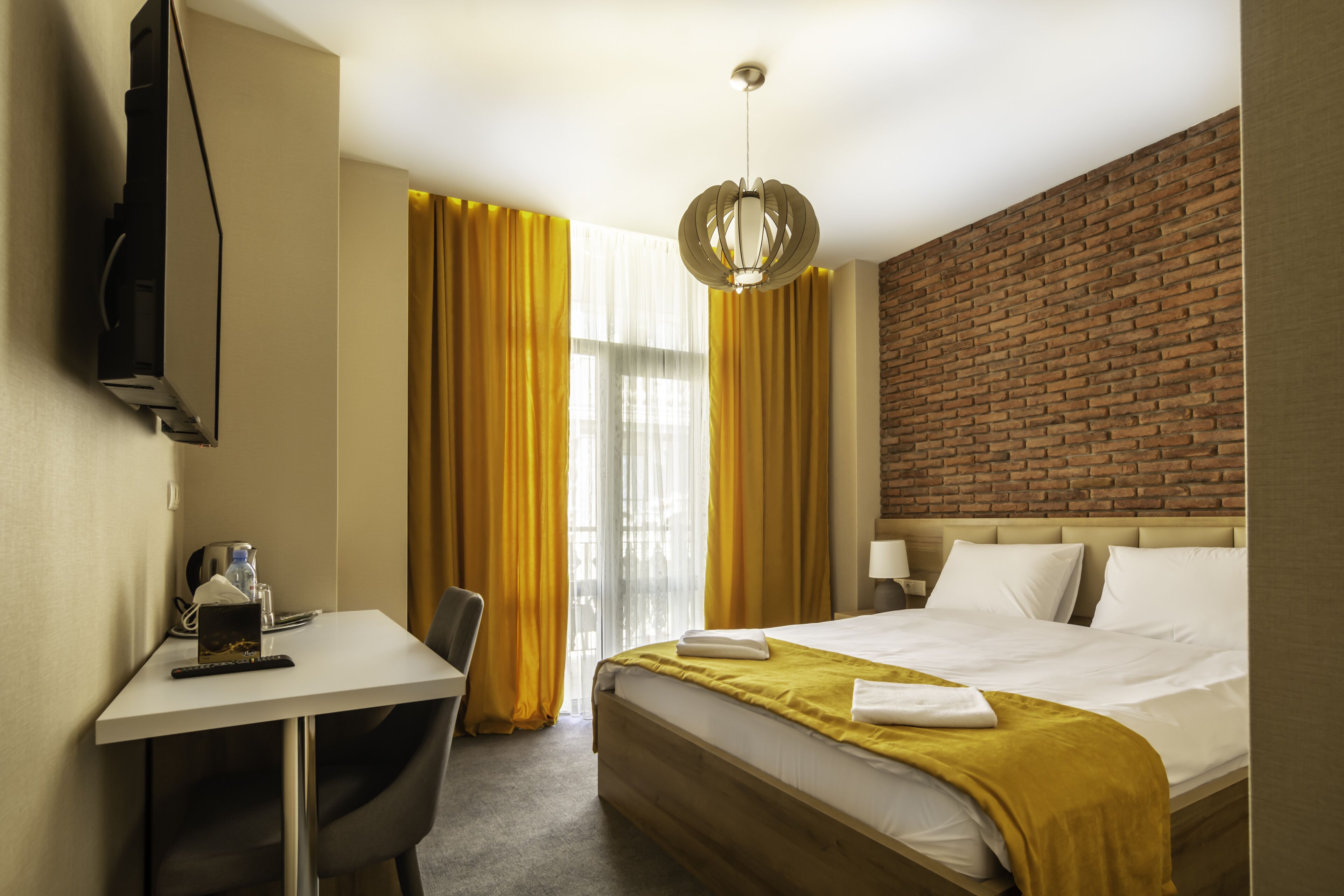 double room | minibar, desk, blackout curtains, soundproofing