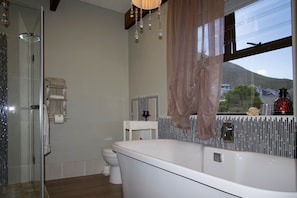 Studio Suite Deluxe | Phòng tắm | Bồn tắm và buồng tắm vòi sen riêng, đồ dùng nhà tắm miễn phí