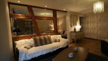 Télévision, lecteur de DVD, livres