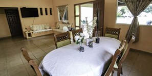 Traditional House, Multiple Beds, Private Pool, Pool View | Living area - Las Veraneras - Villa Aracely (Acajutla)