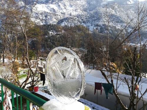 Pindari Glacier with family