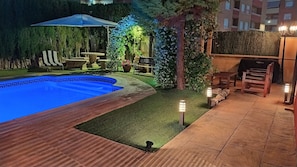 Pool - Cottage Axier-Chalet with private pool, 10 to 16 Guests (Biar)